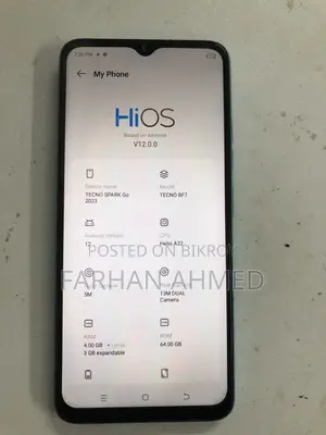 টেকনো স্পার্ক গো ৬৪ জিবি নীল