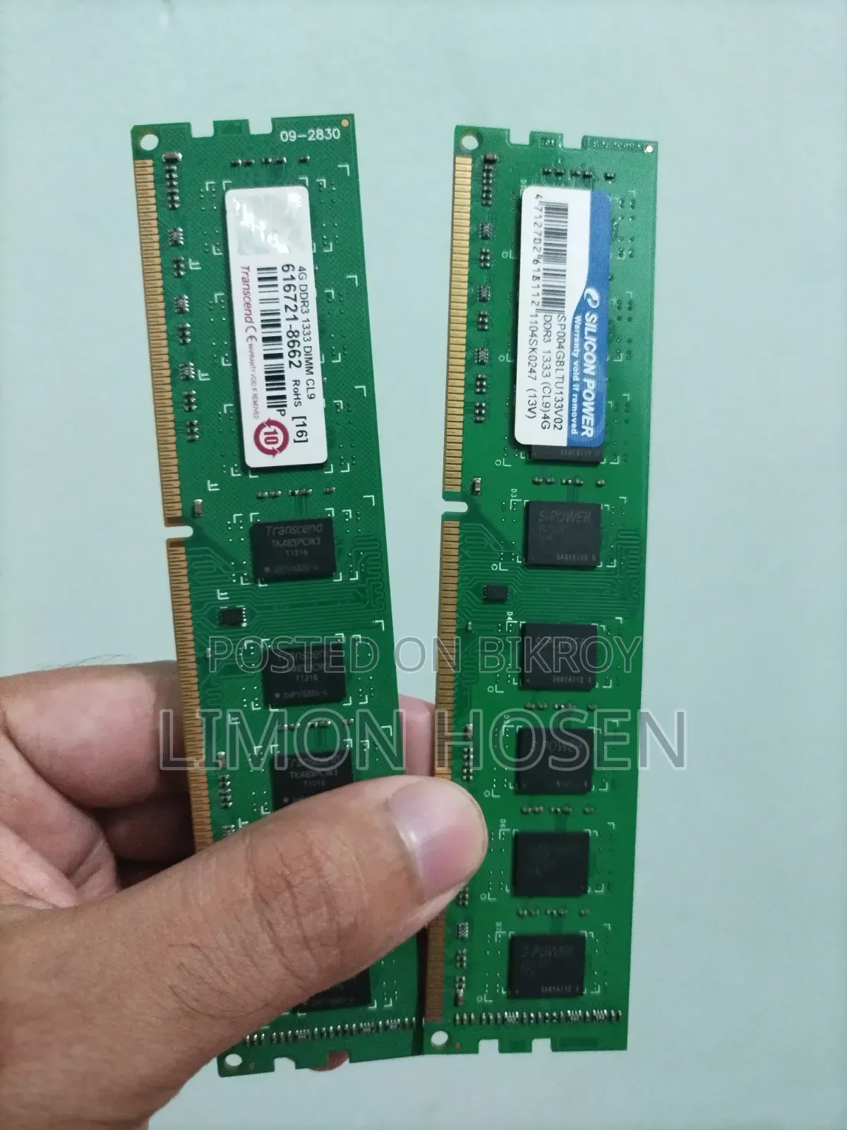 8GB (2x4GB) DDR3 1333MHz Desktop RAM