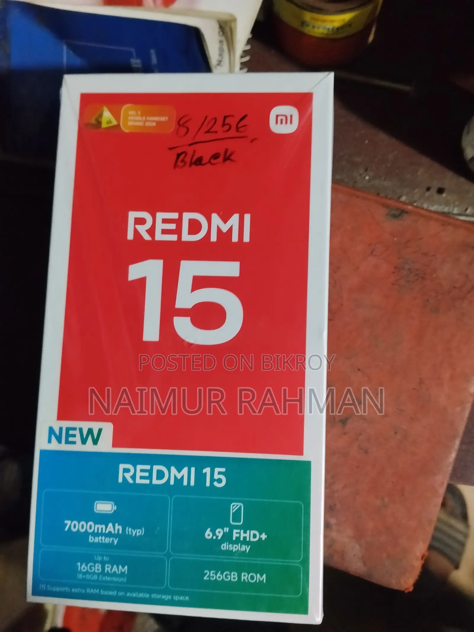 Xiaomi 15 256 GB Black