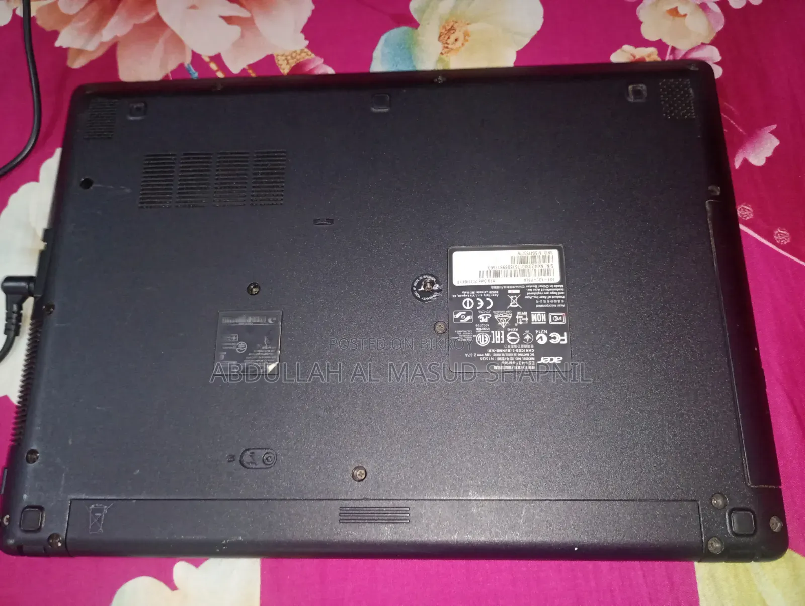 Laptop Acer Aspire ES1-431 4GB Intel Pentium SSD 128GB