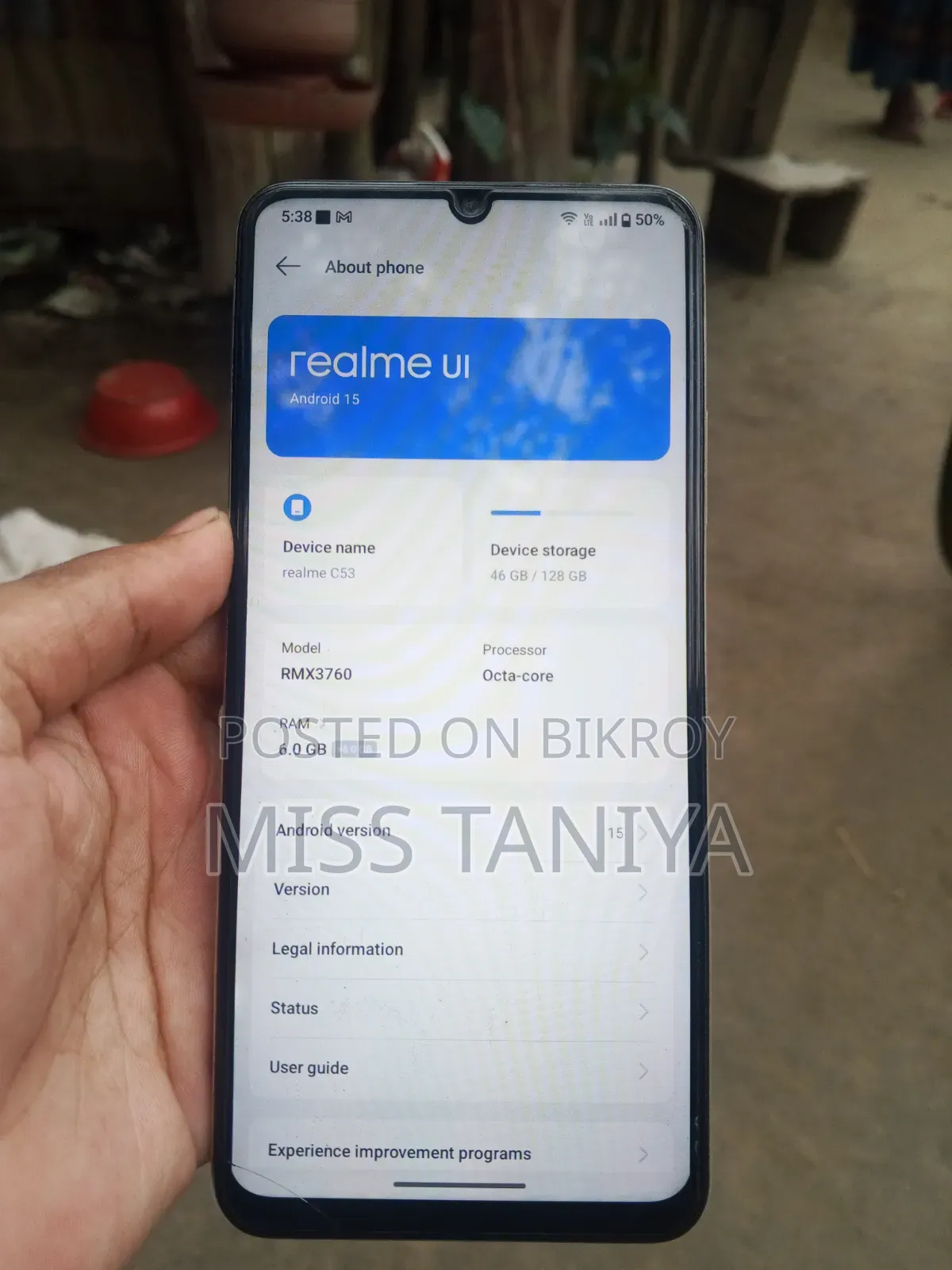 Realme C53 128 GB Gold