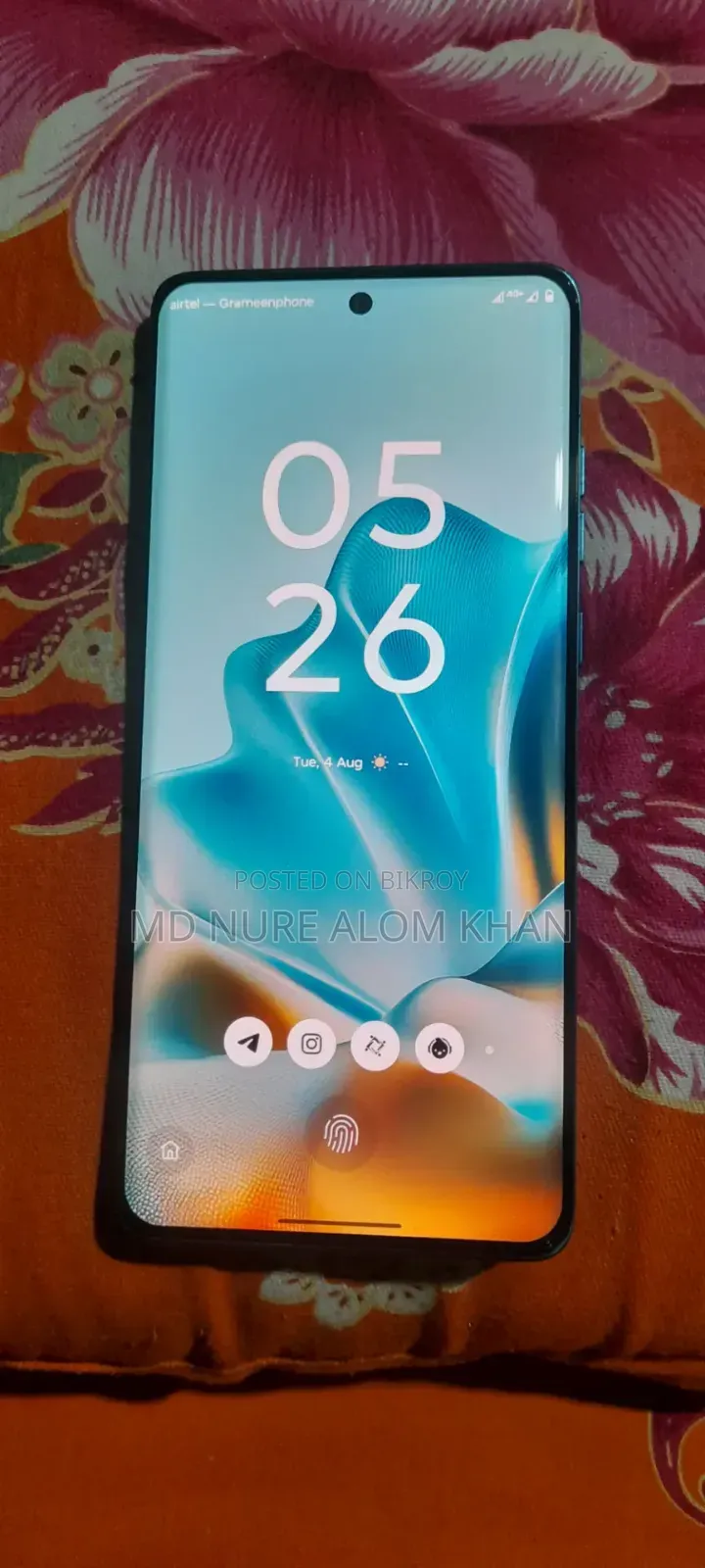Motorola Edge 60 Fusion 256 GB Blue