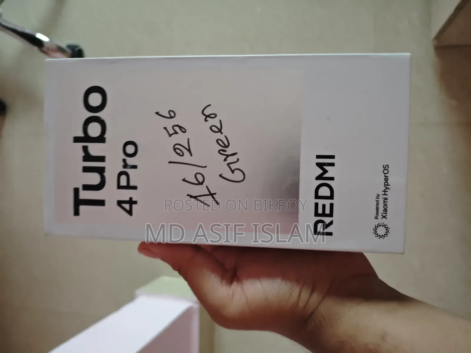 Xiaomi Redmi Turbo 4 Pro 256 GB Green