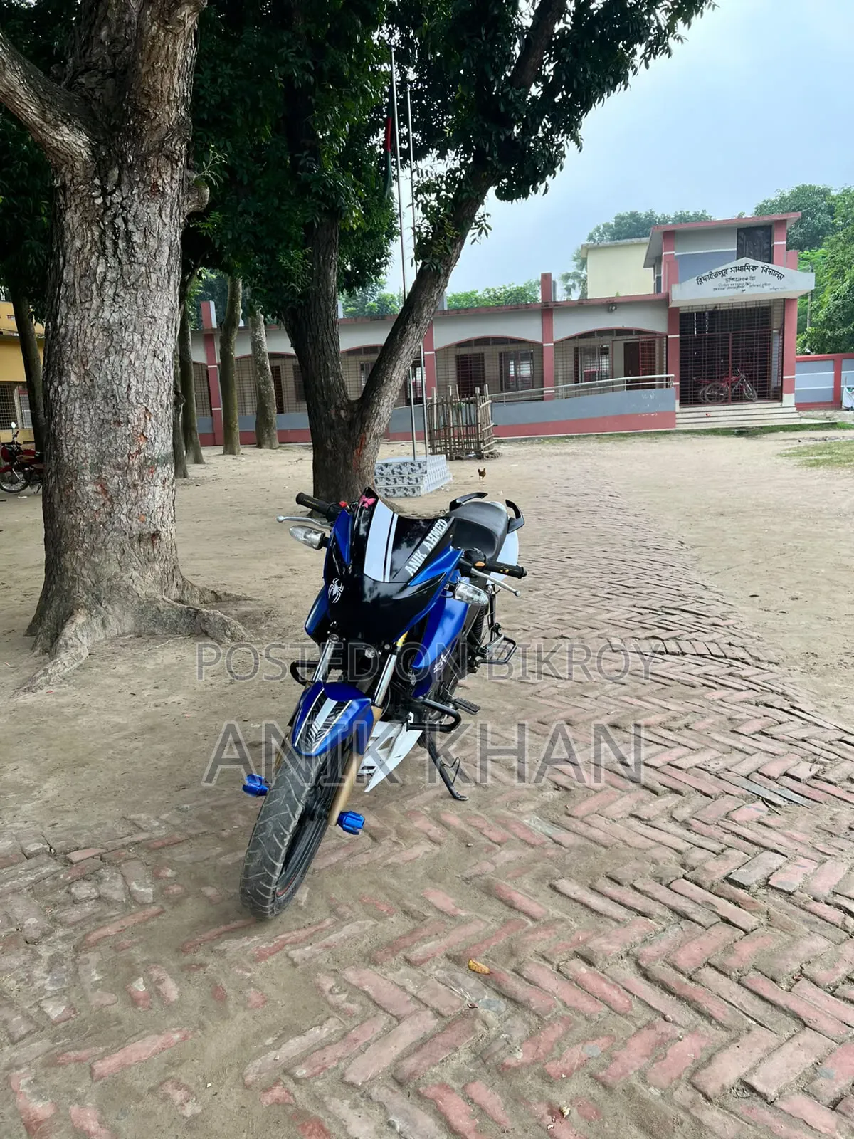 New TVS Apache RTR 160 2v Refresh X-Connect 2021 Blue