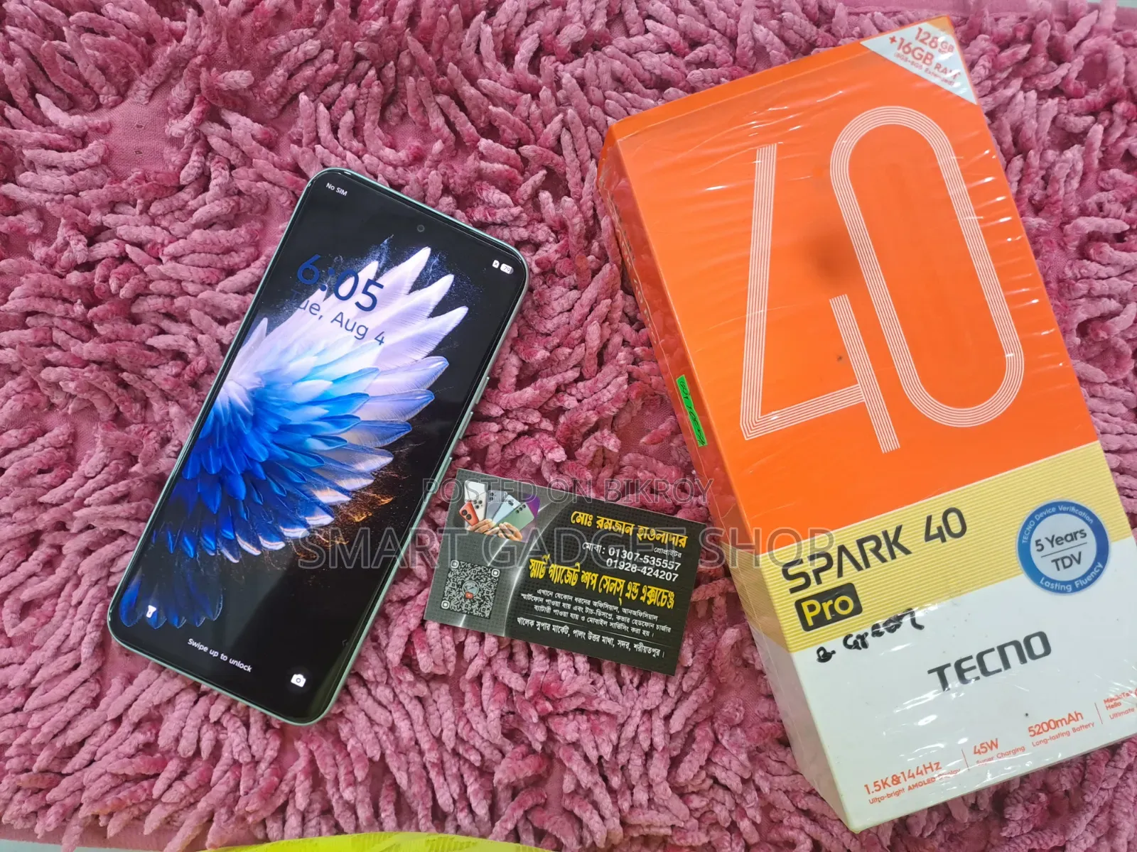 New Tecno Spark 40 Pro 128 GB Green