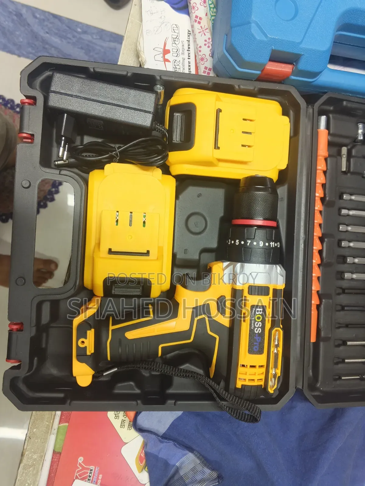 Boss Cordless Impact Drill Machine