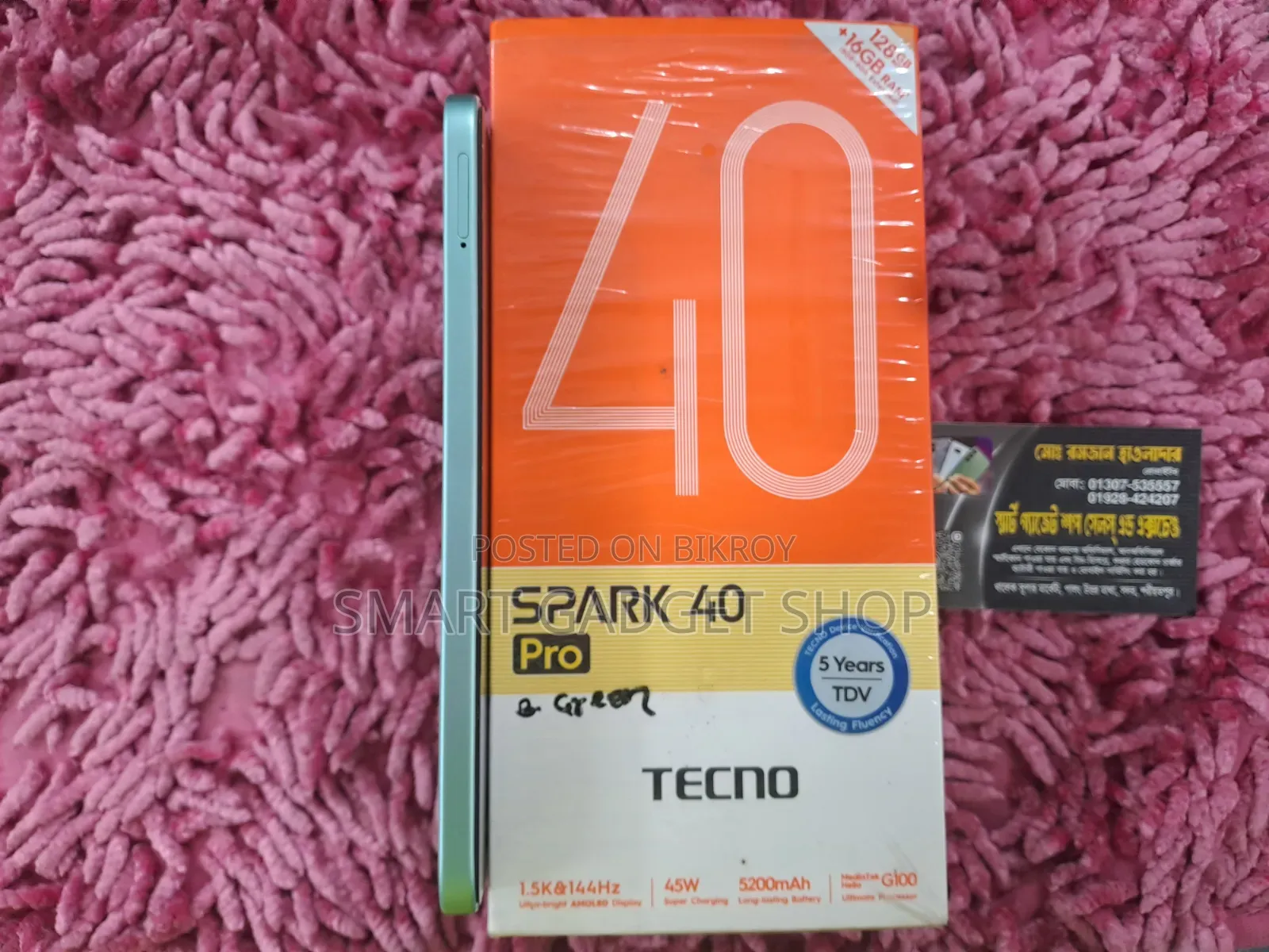 New Tecno Spark 40 Pro 128 GB Green