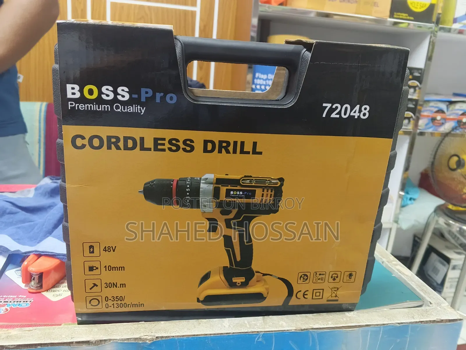 Boss Cordless Impact Drill Machine