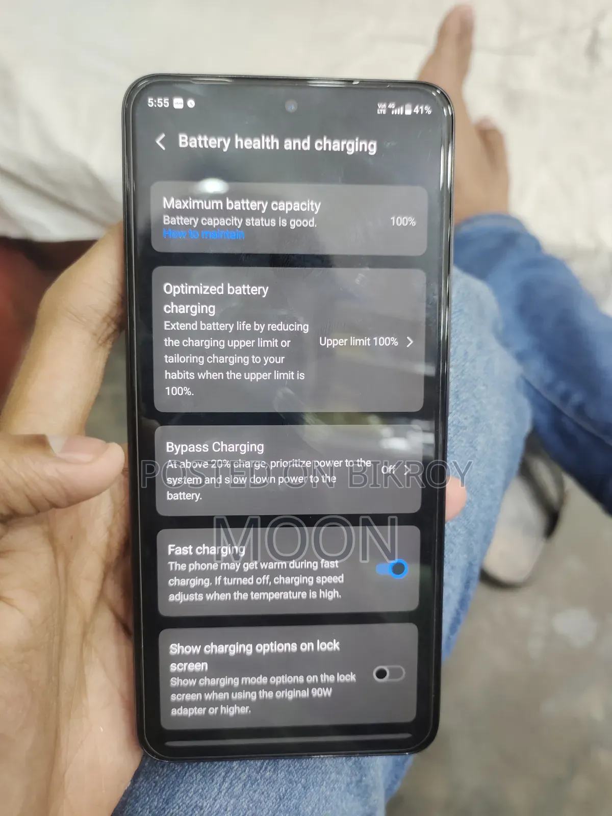 ভিভো ভি৬০ লাইট ৪জি ২৫৬ জিবি কালো