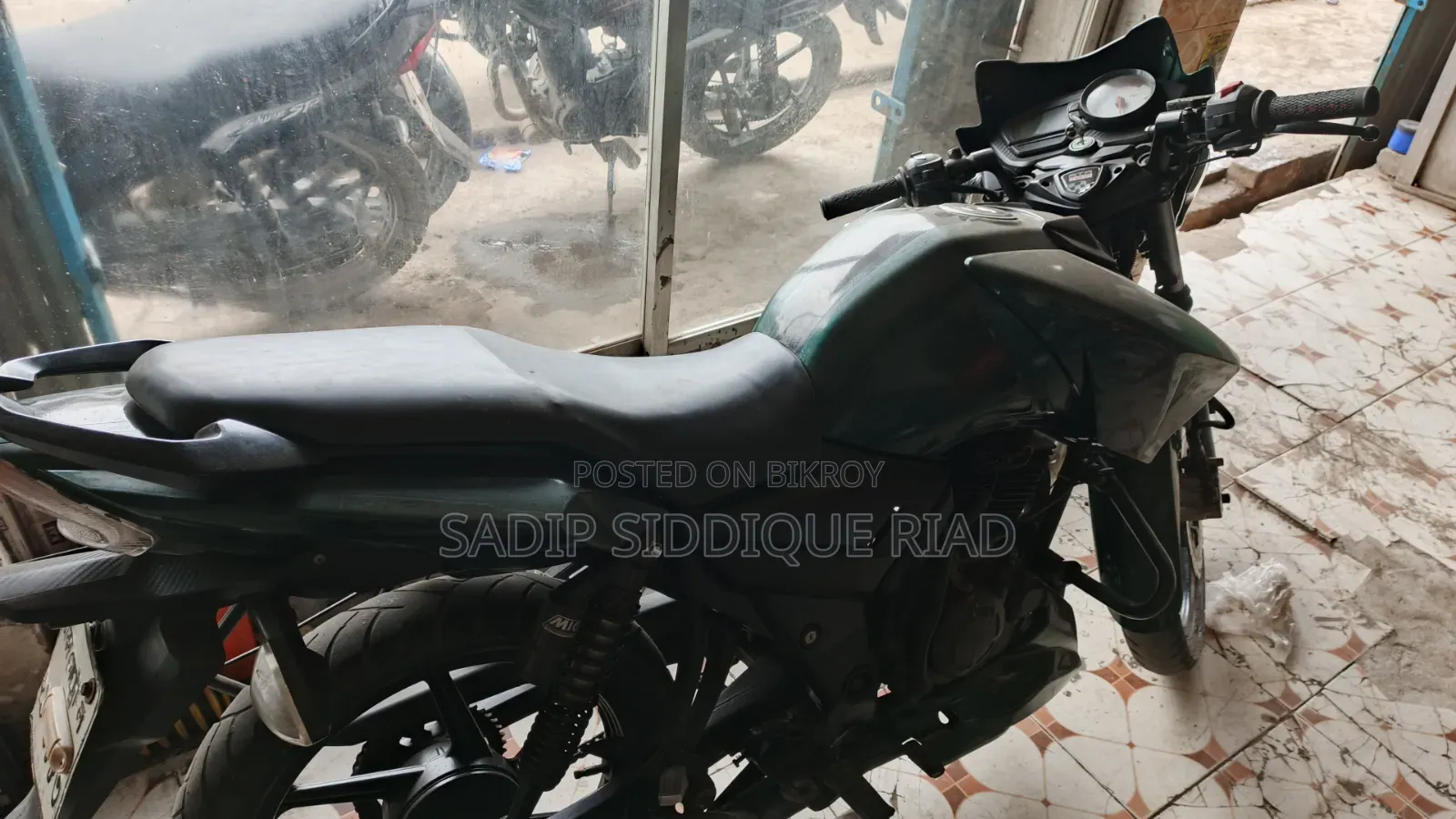 TVS Apache RTR 160 2V 2012 Green