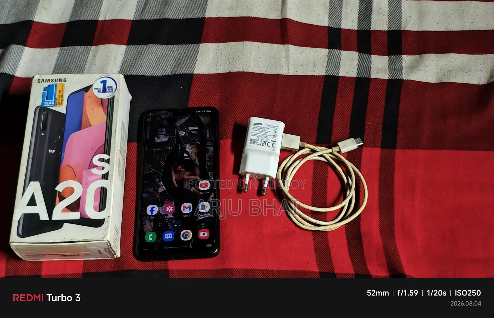 Samsung Galaxy A20s 32 GB Black