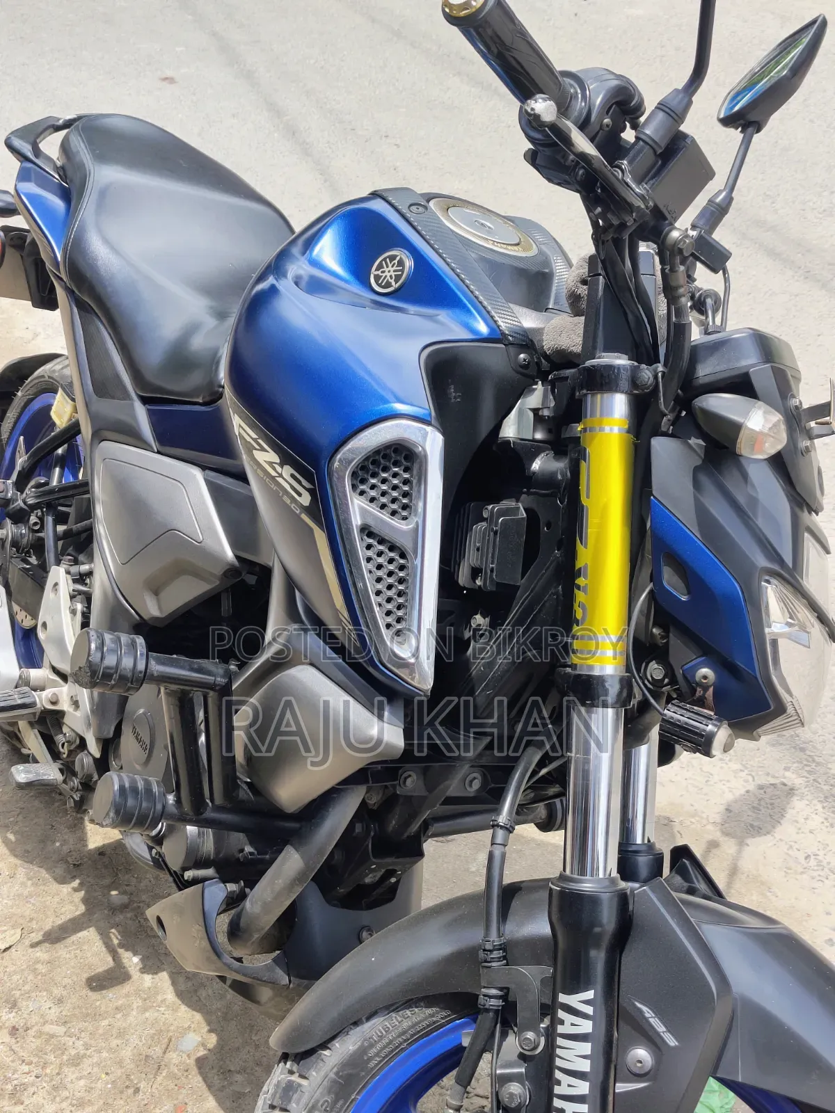 Yamaha FZS V3 2022 Blue