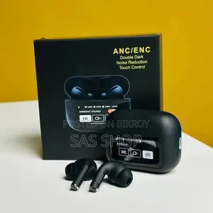 ​🎧 A9 Pro ANC/ENC স্মার্ট ডিসপ্লে ইয়ারবাডস (Smart Display Earbuds)