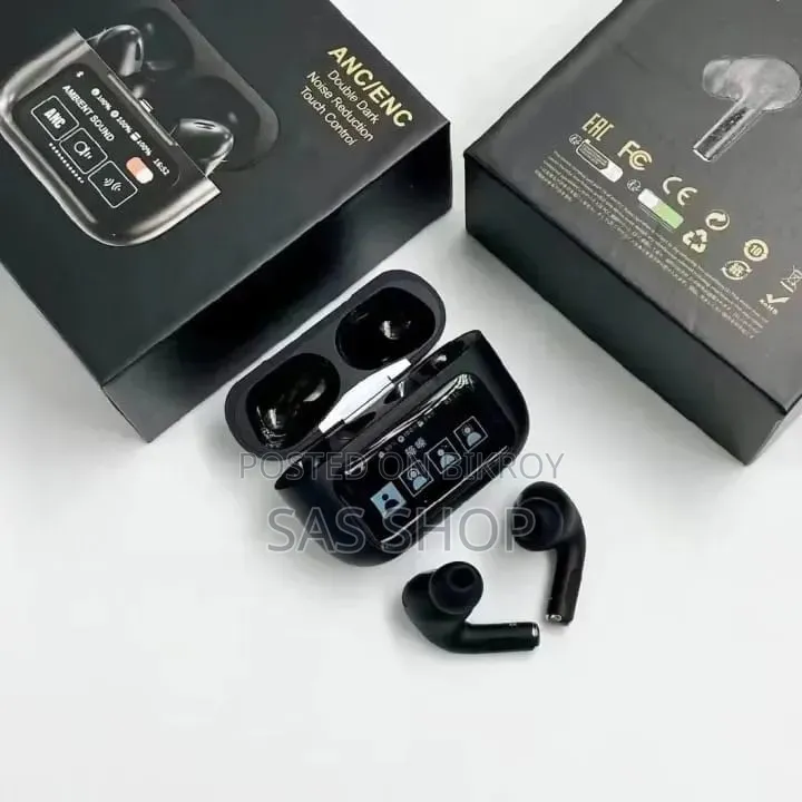 A9 Pro ANC/ENC Smart Display Earbuds