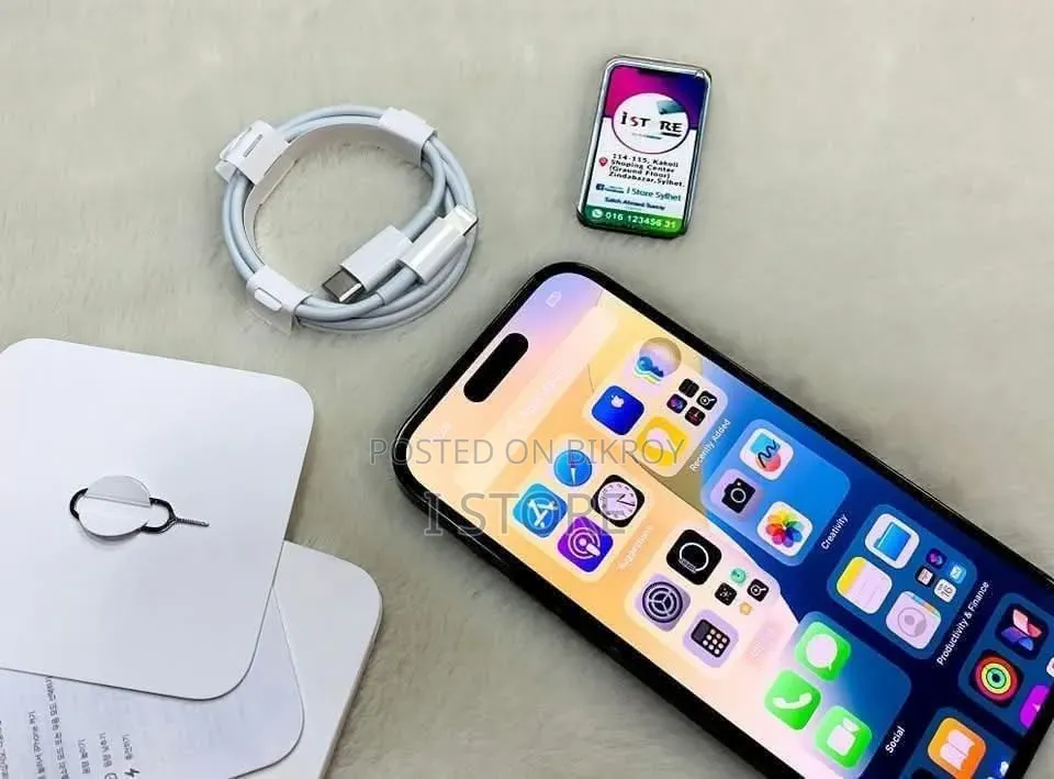 অ্যাপল আইফোন ১৪ প্রো ১২৮ জিবি ব্ল্যাক