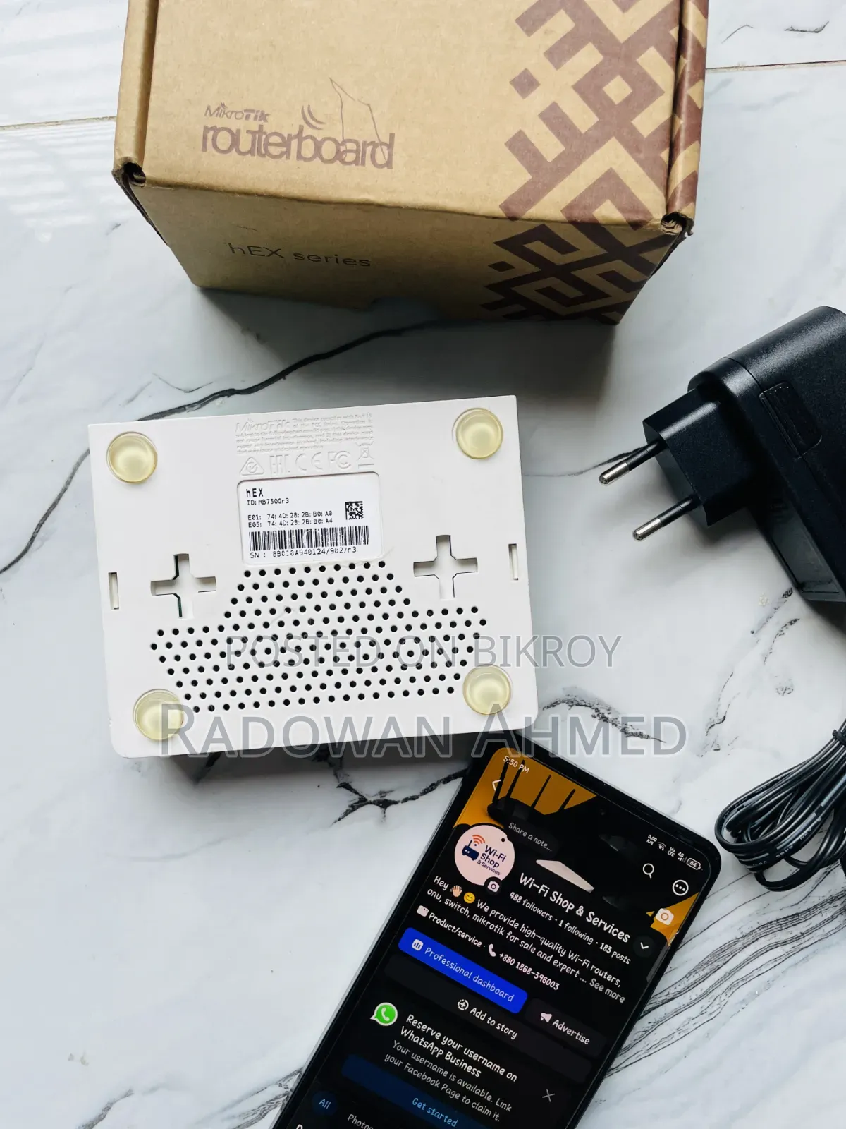 Mikrotik Rb 750 Gr3 With One Month Money Back Guarantee