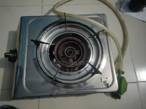 Gold Star Branded Single Burner Stainless Steel Gas Stove.