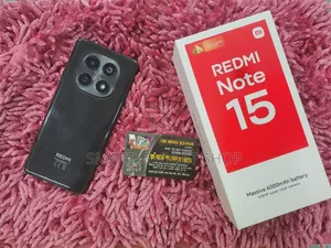 শাওমি রেডমি নোট ১৫ ২৫৬ জিবি ব্ল্যাক