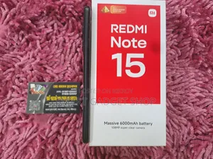 শাওমি রেডমি নোট ১৫ ২৫৬ জিবি ব্ল্যাক
