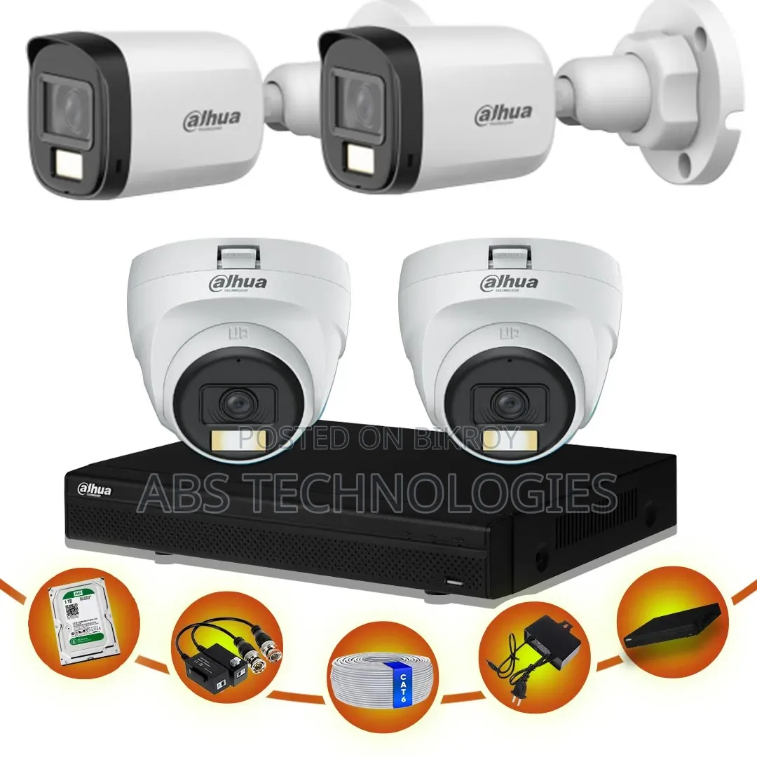 Dahua CCTV 4 Camera Package