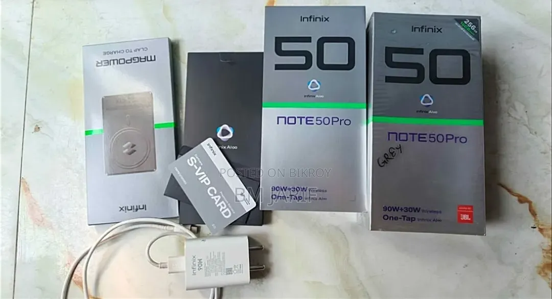 Infinix Note 50 Pro 4G 256 GB Silver