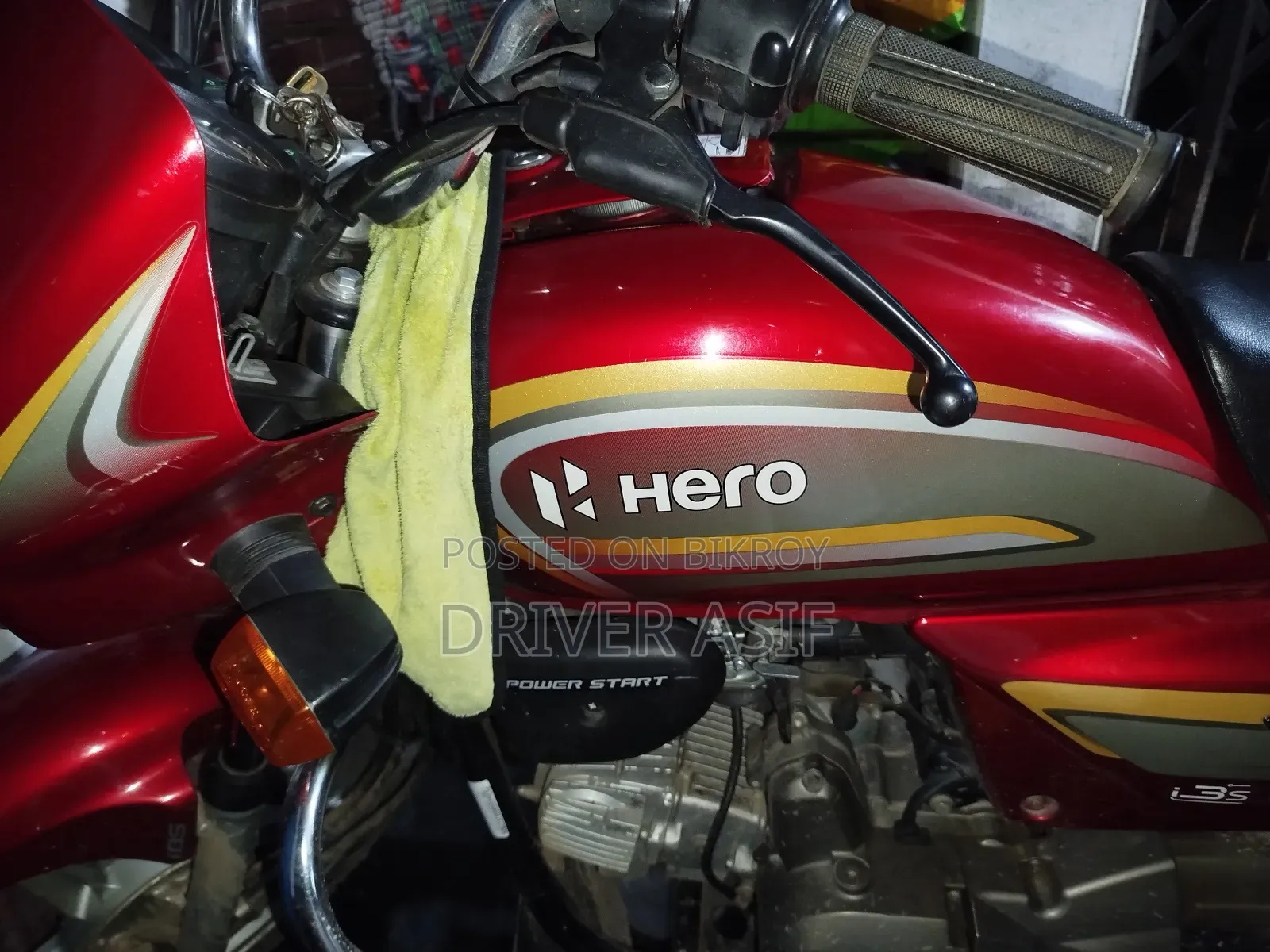 Hero Splendor Plus I3s IBS 2022 Red