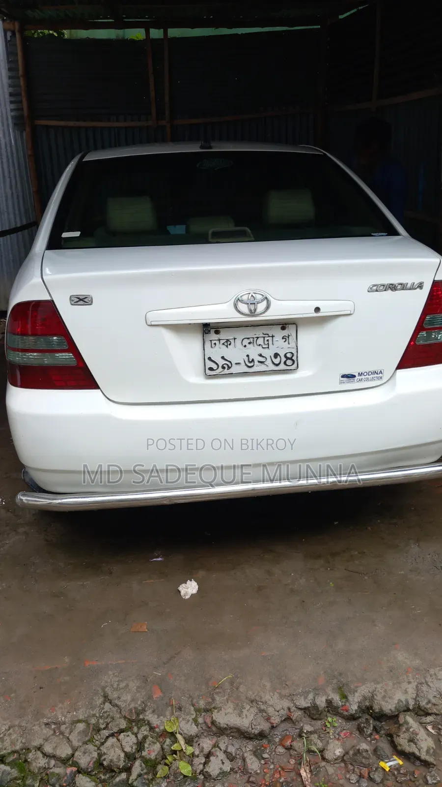 Toyota Corolla RunX 2003 White