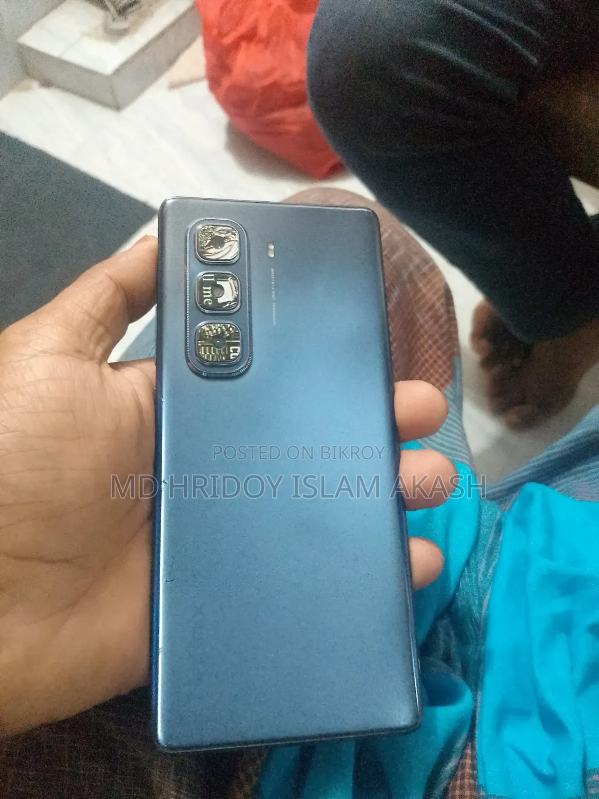ইনফিনিক্স হট ৫০ প্রো প্লাস ৪জি ২৫৬ জিবি নীল