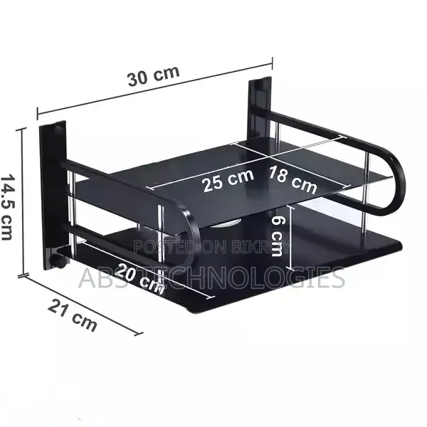 Carbon Steel Wall Mounted Router Stand
