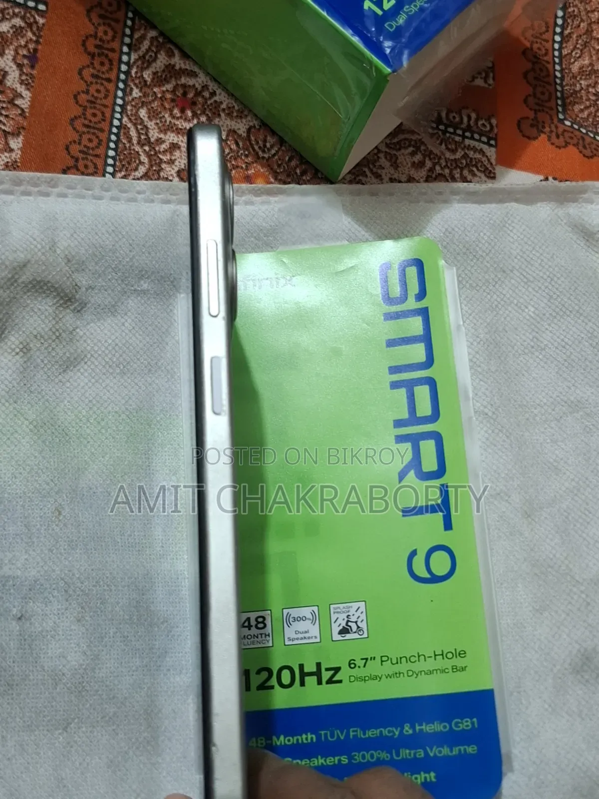 ইনফিনিক্স স্মার্ট ৯ ১২৮ জিবি গ্রে