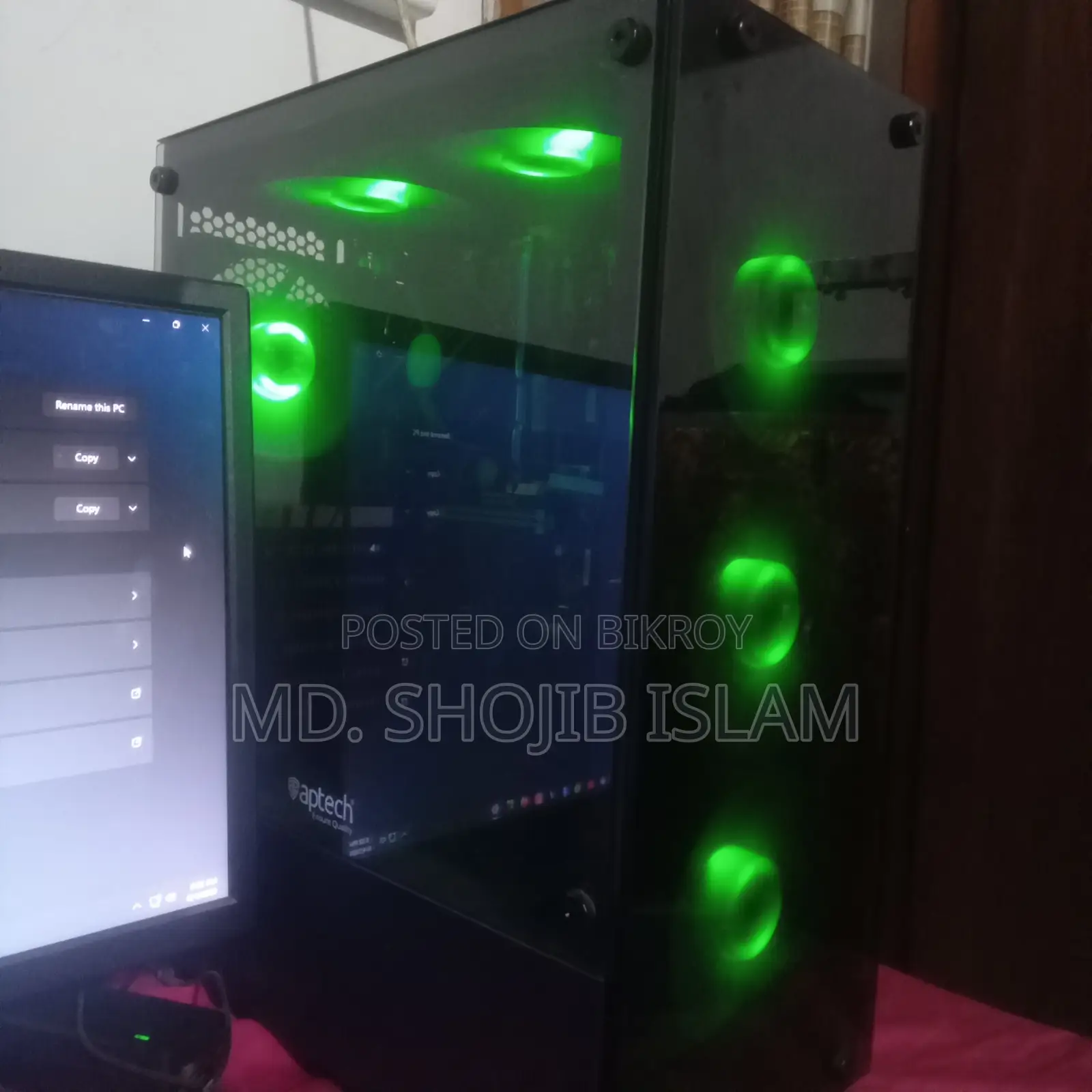 Desktop Computer Gigabyte 8GB Intel Core I5 SSD 256GB