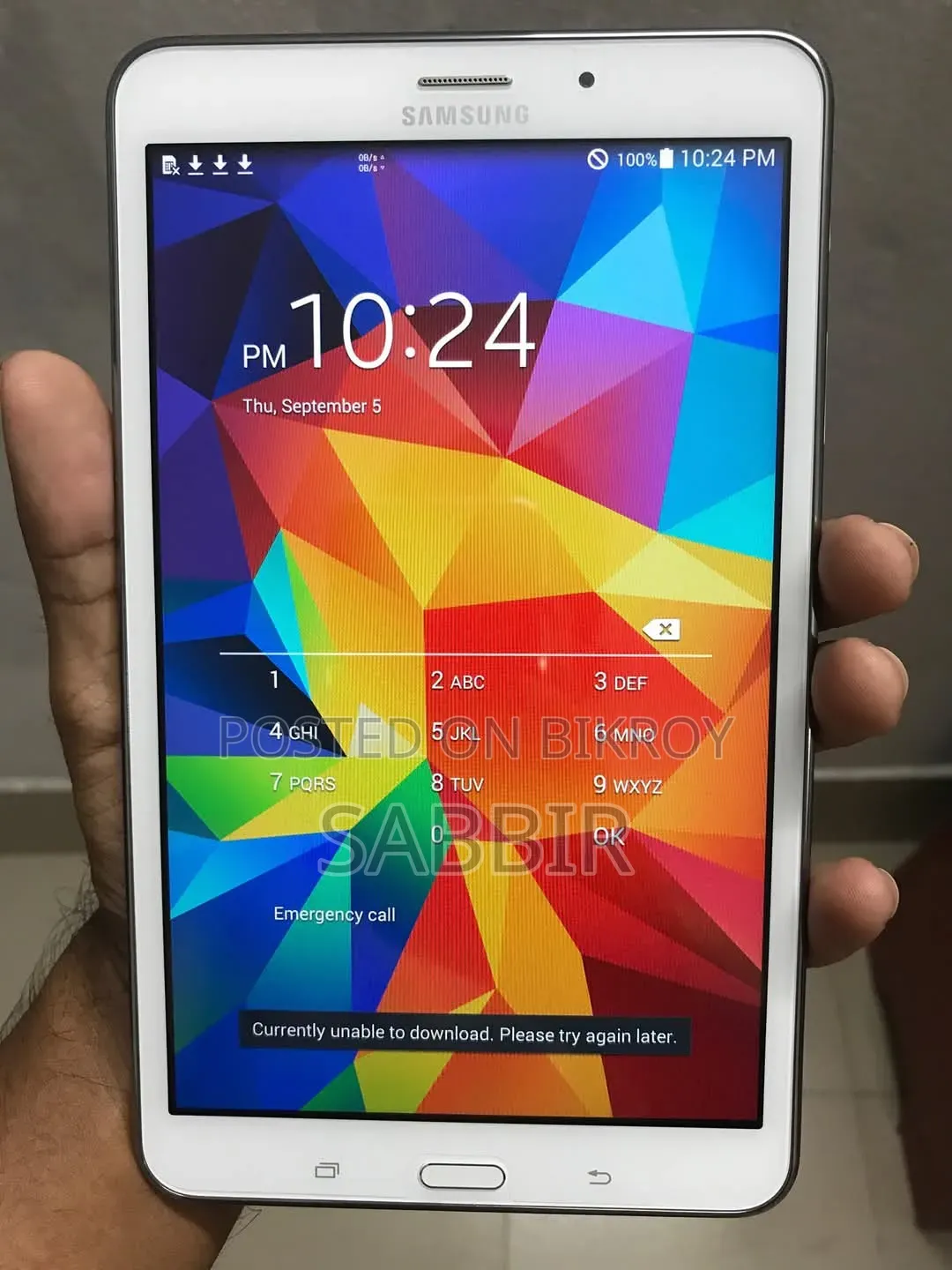 Samsung Galaxy Tab 4 8.0 LTE 16 GB White