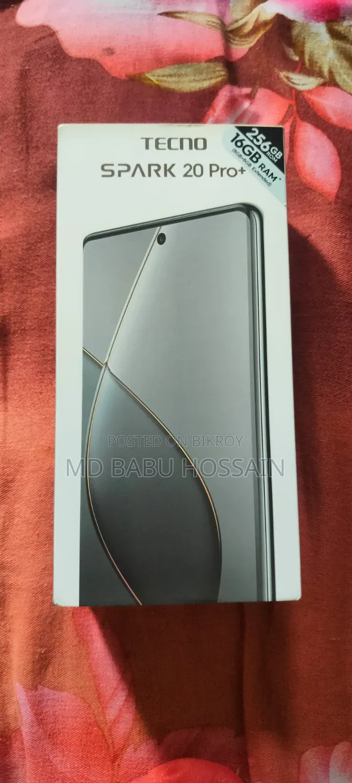 টেকনো স্পার্ক ২০ প্রো প্লাস ২৫৬ জিবি হোয়াইট