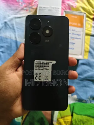 টেকনো স্পার্ক গো ৬৪ জিবি ব্ল্যাক