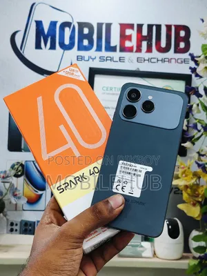 Tecno Spark 40 128 GB Black