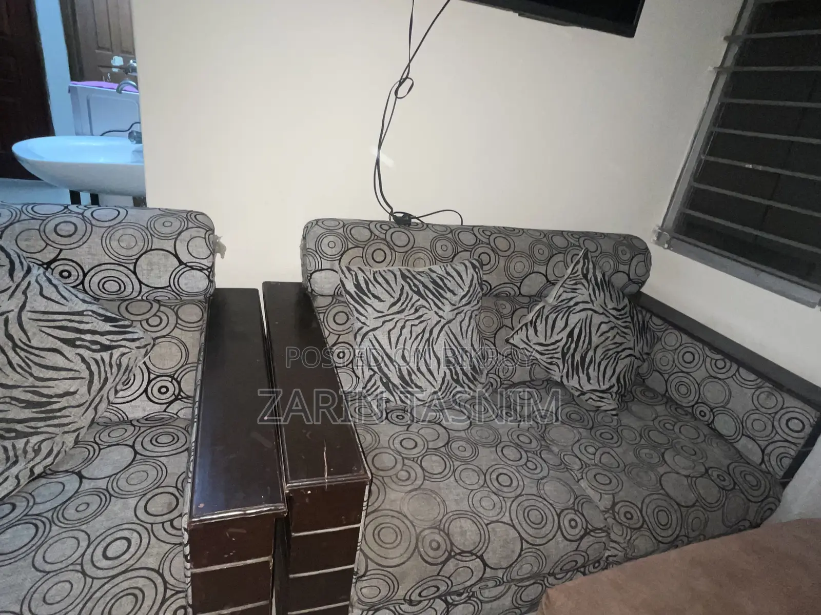 Sofa and Table Set