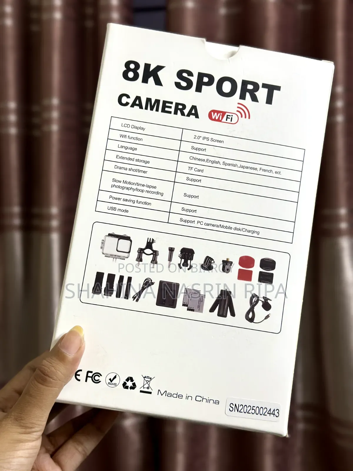 Ausek 8K Action Camera