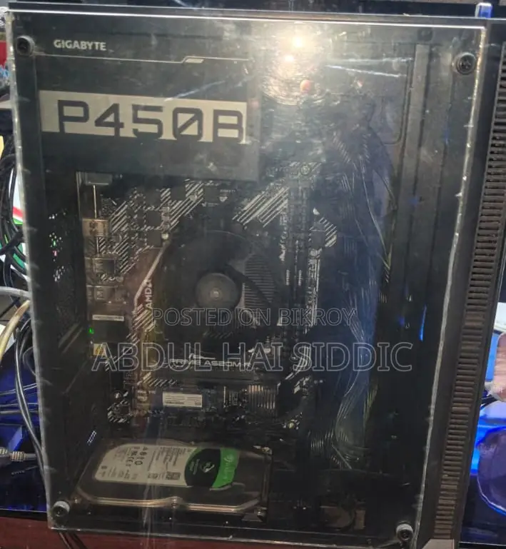 Desktop Computer ASUS 16GB AMD Ryzen 7 Hard Disk Drive + Solid State Drive 1 Terabyte