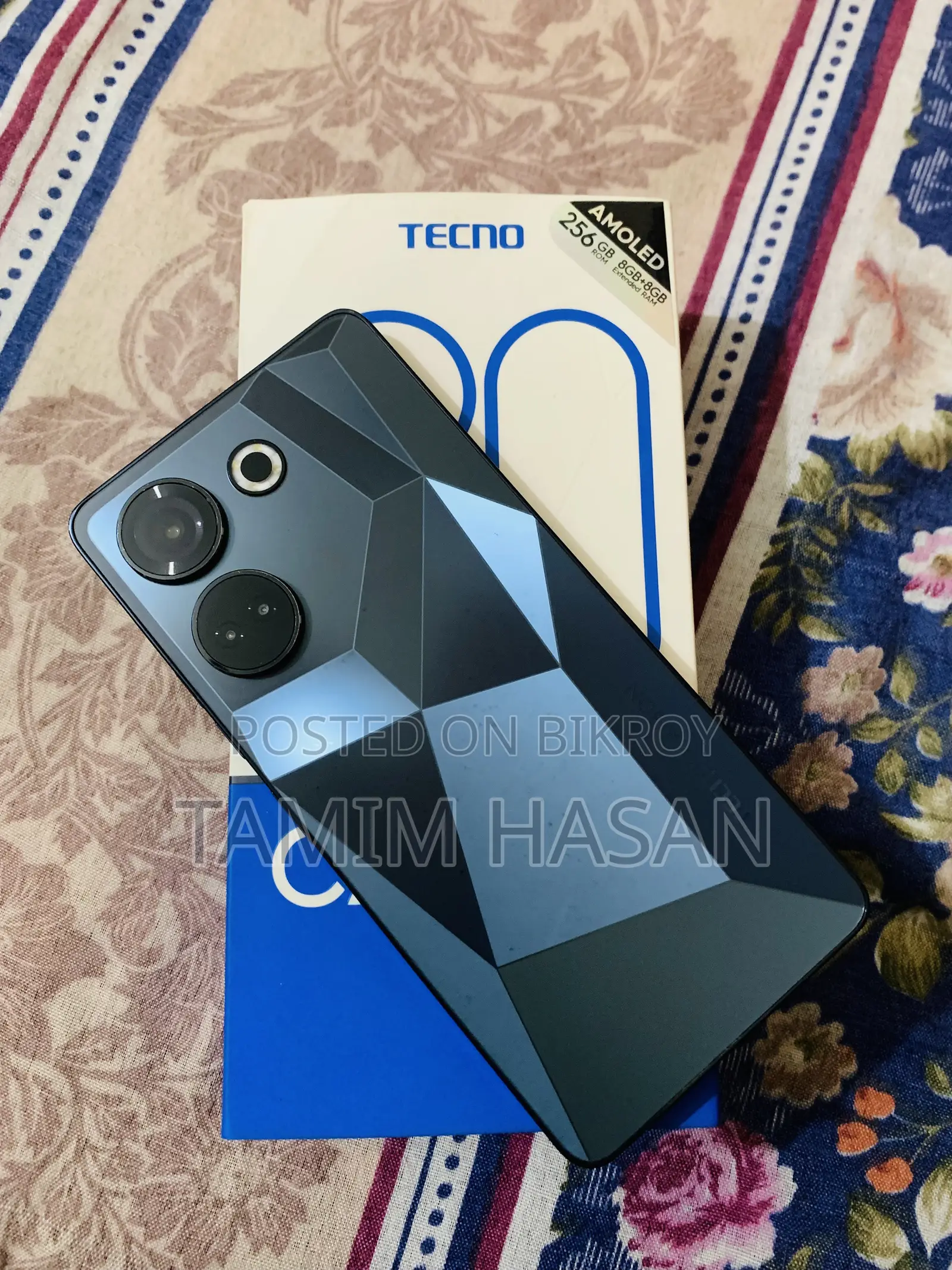 Tecno Camon 20 256 GB Black