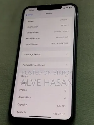 Apple iPhone XS Max 512 GB Black