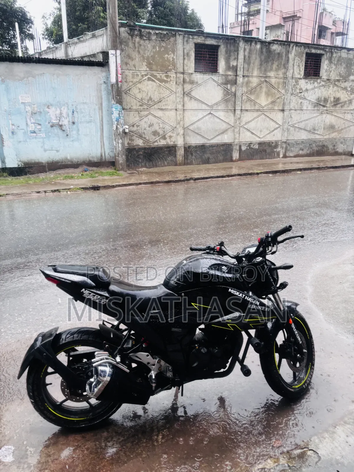 Suzuki Gixxer 2025 Black