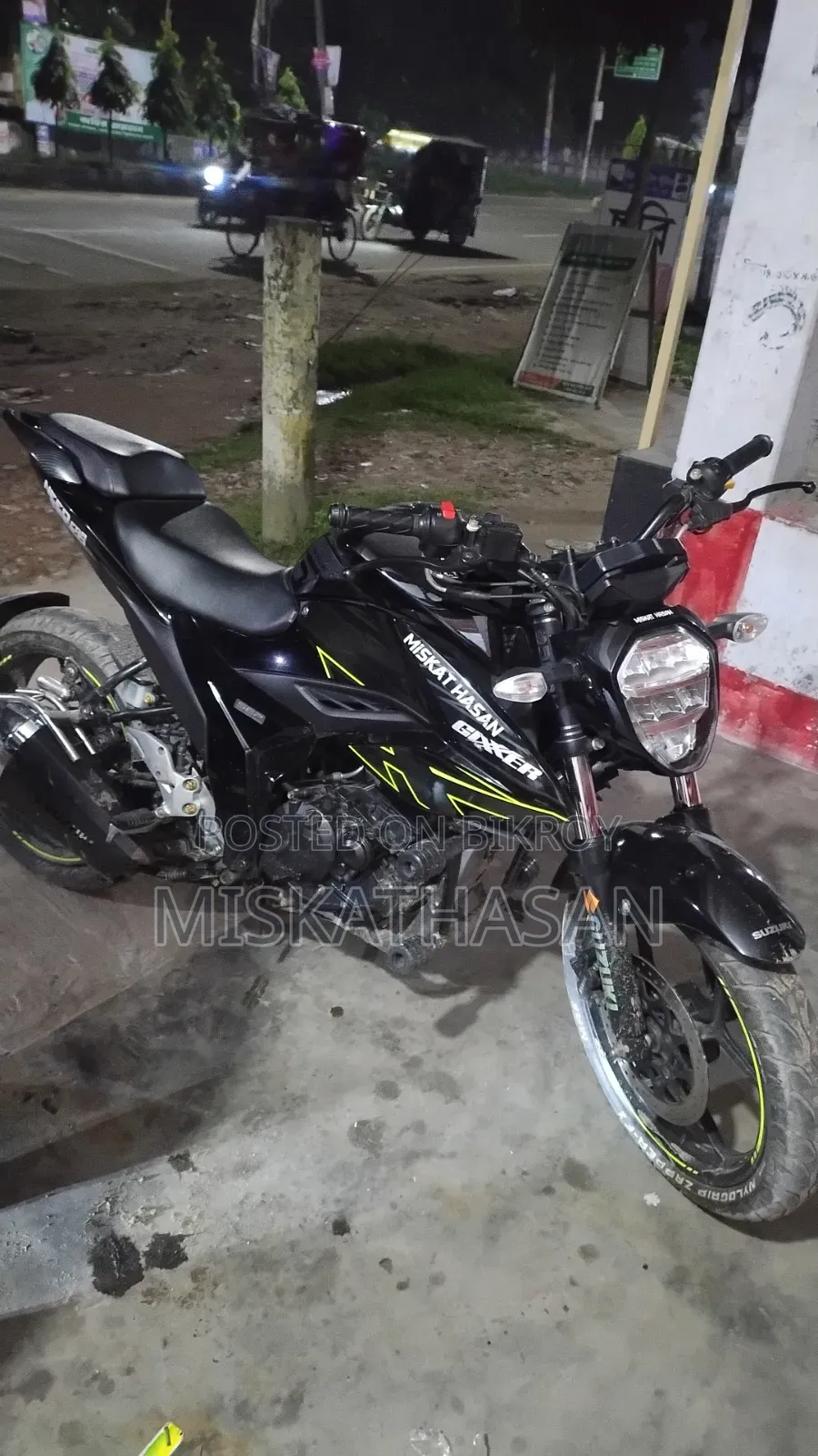 Suzuki Gixxer 2025 Black