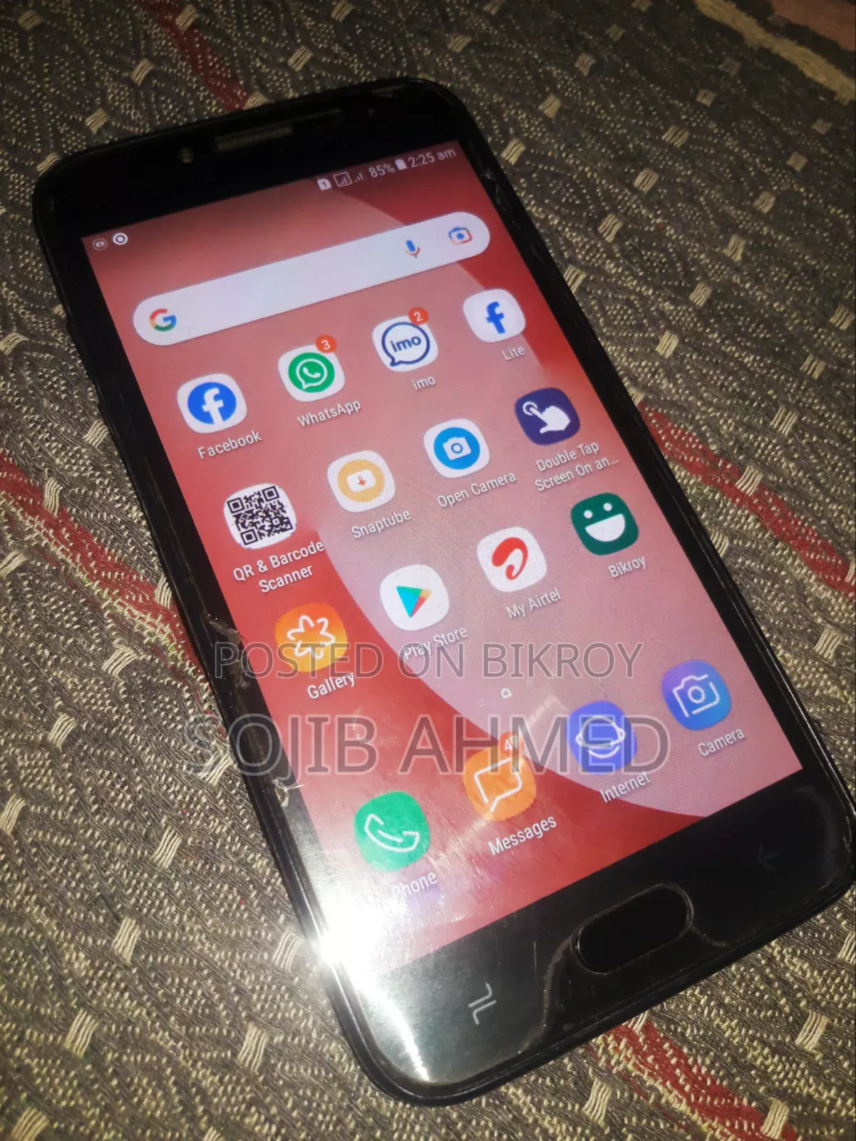Samsung Galaxy J2 Pro ১৬ জিবি ব্ল্যাক