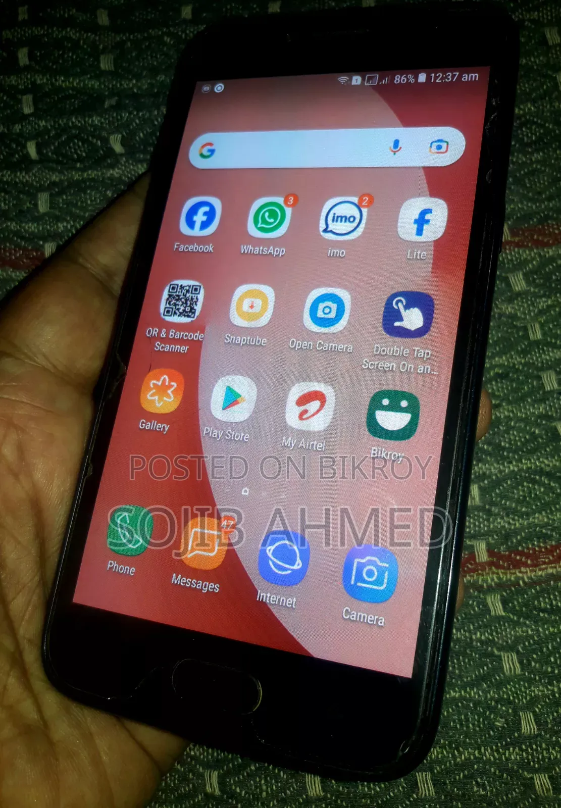 Samsung Galaxy J2 Pro ১৬ জিবি ব্ল্যাক