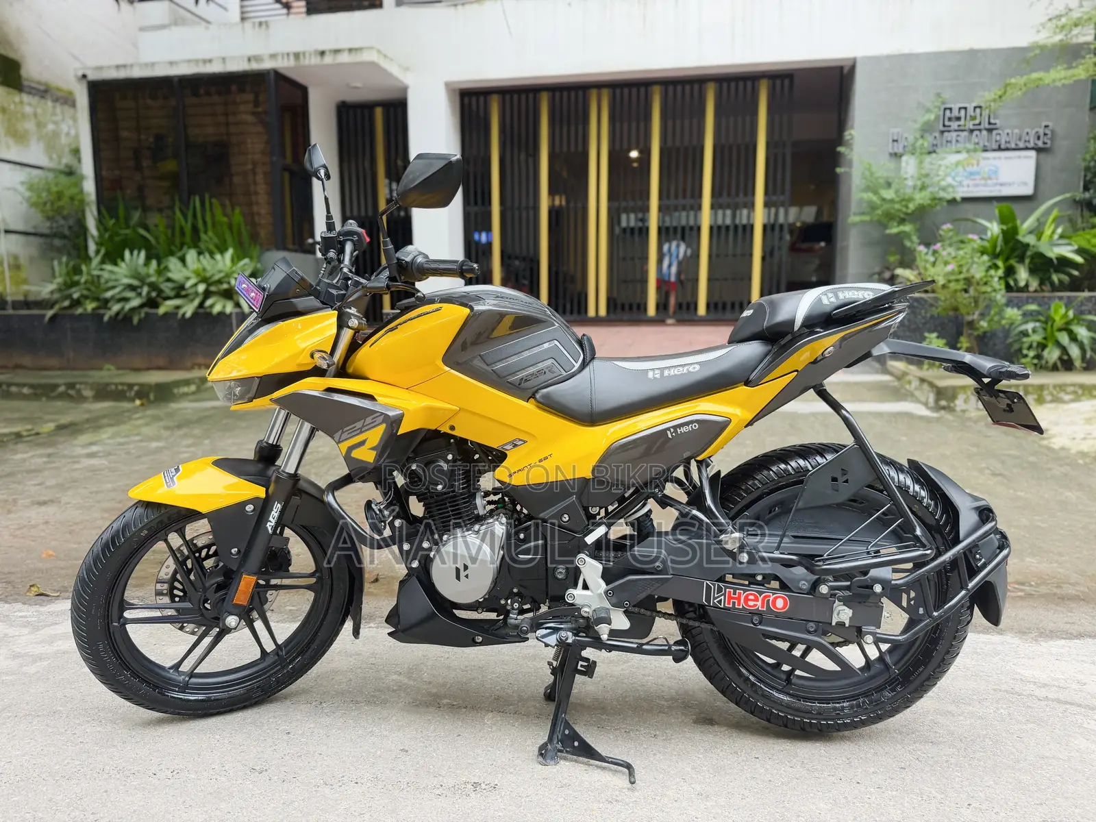 Hero Xtreme 125R 2026 Yellow