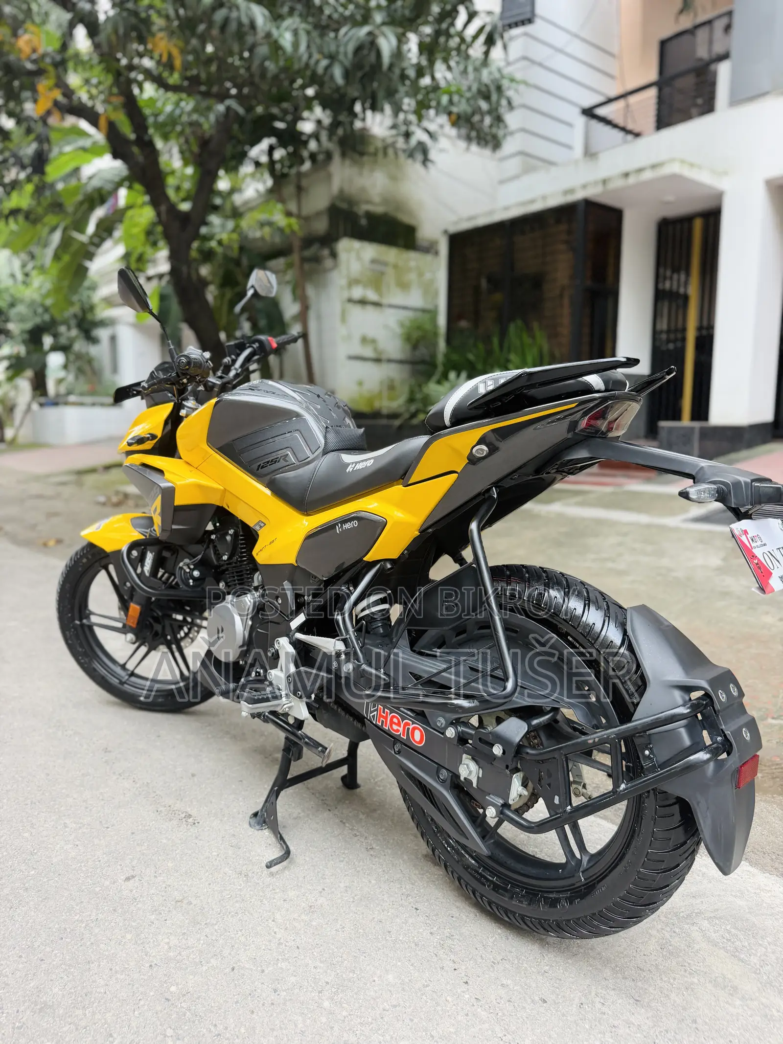 Hero Xtreme 125R 2026 Yellow