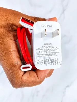ওয়ান প্লাস ৮০ ওয়াট অরিজিনাল সুপারভুক চার্জার