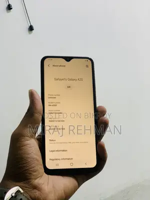 Samsung Galaxy A20 32 GB Black