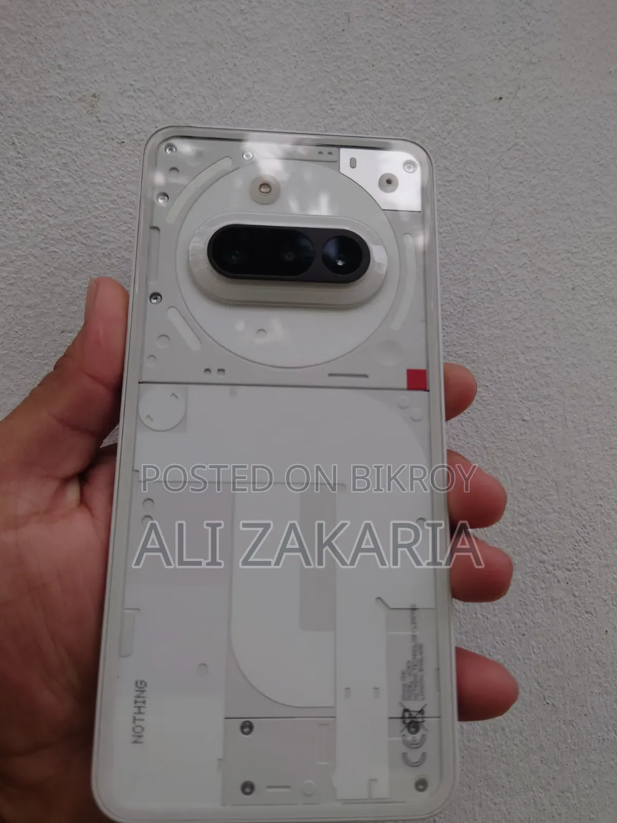 নাথিং ফোন ৩এ ১২৮ জিবি সিলভার