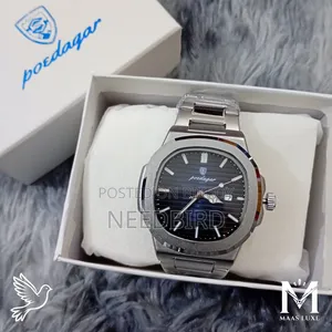 Poedagar 613 Stainless Steel Luxury Luminous Quartz Watch | 4 Colours